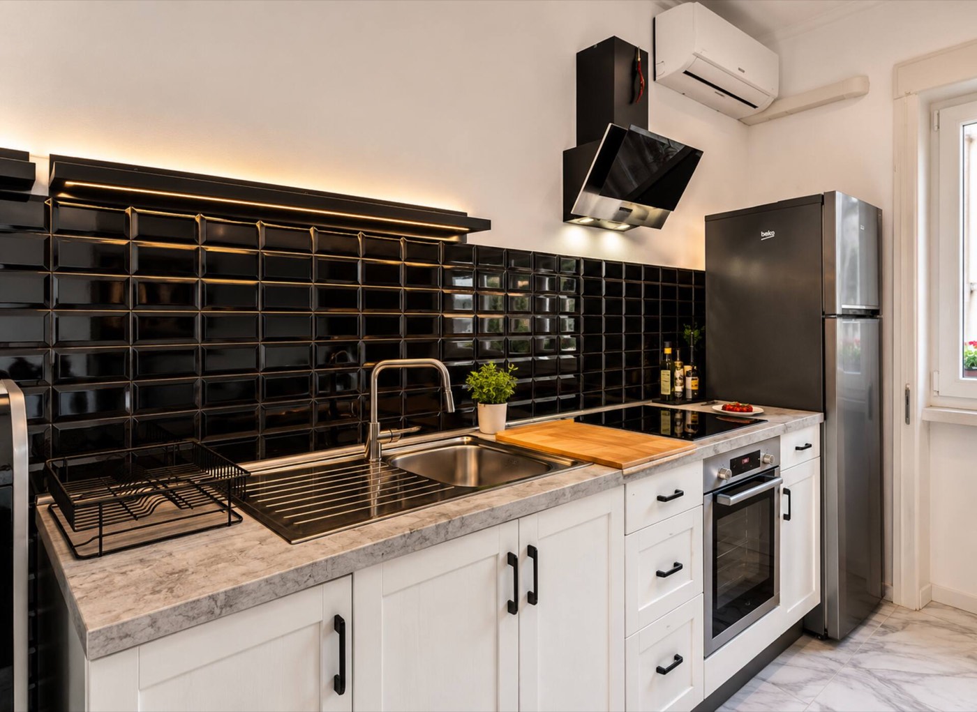 Cucina d'autore attrezzata